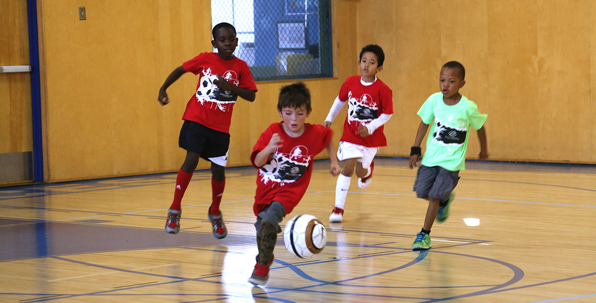Boys and girls club indoor soccer discount